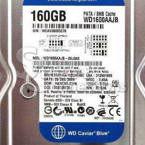 Hdd Western 160Gb Sata MSP:TTK66